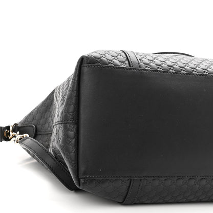 Gucci Soft Microguccissima Dome Satchel Black 8 of 9