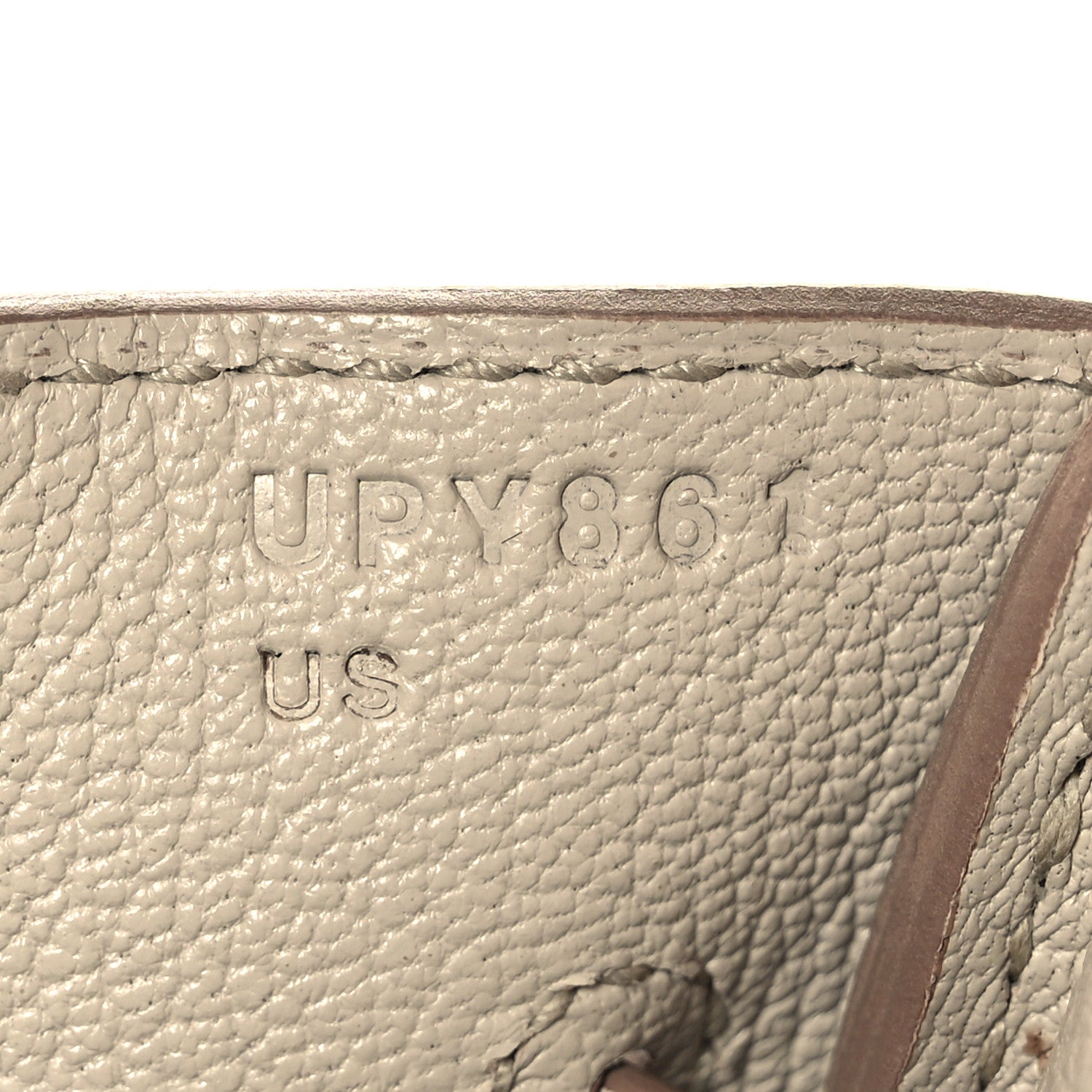 Hermes Togo Birkin 30 Craie 7 of 10