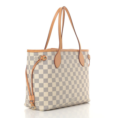 Louis Vuitton Damier Azur Neverfull PM 2 of 10