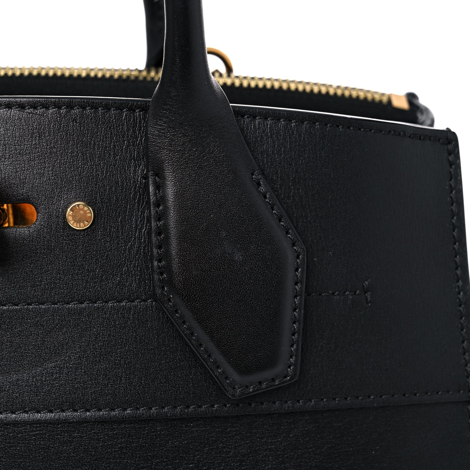 Louis Vuitton Taurillon City Steamer PM Black 15 of 17