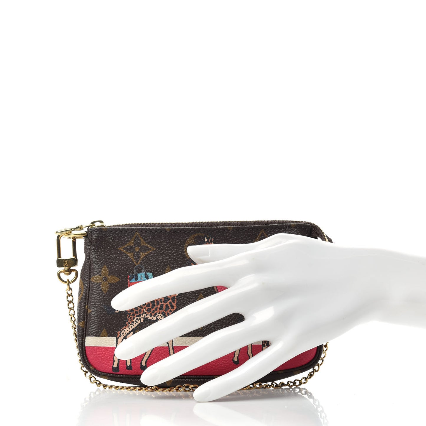 Monogram 2017 Christmas Animation Mini Pochette Accessories