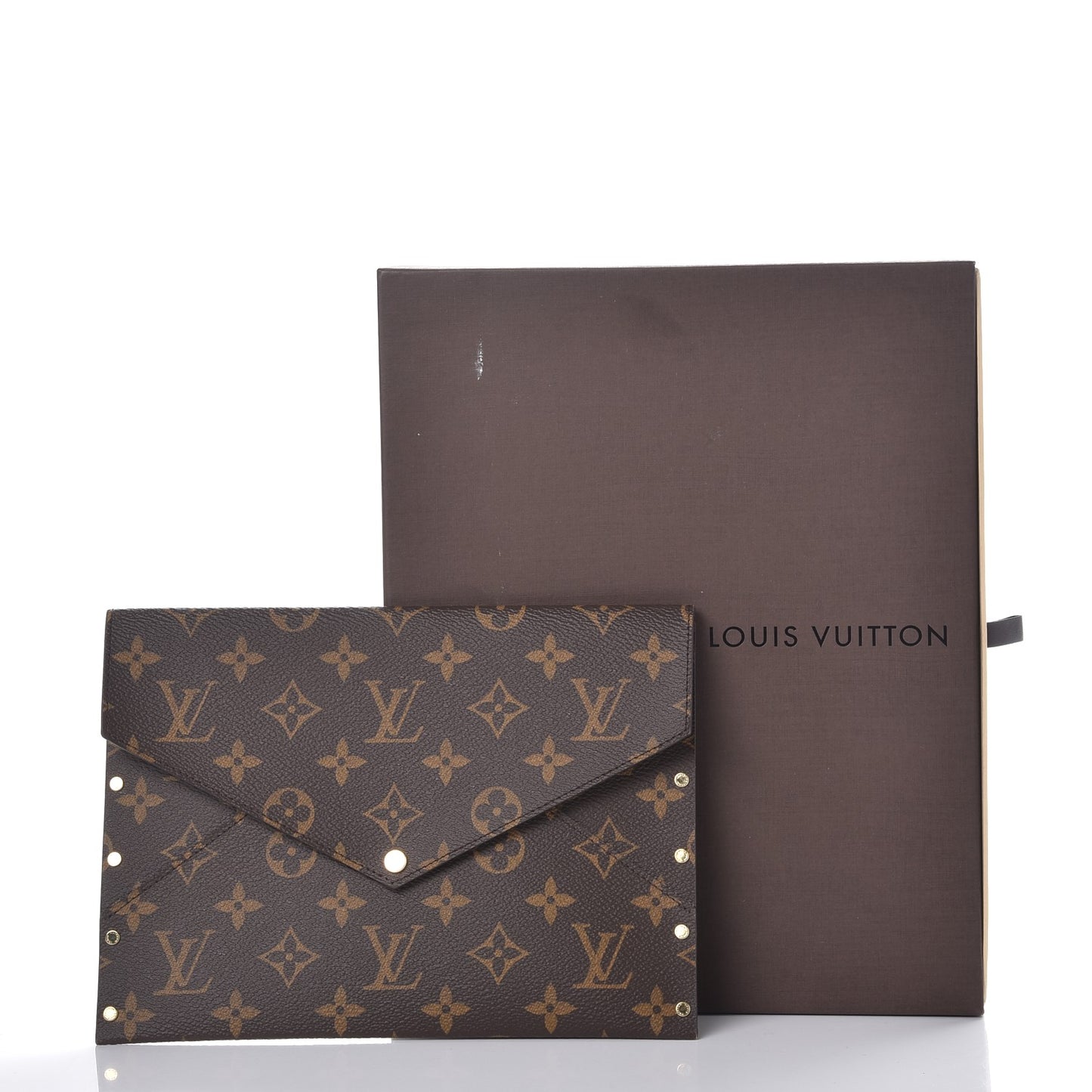 Monogram Rivets Enveloppe