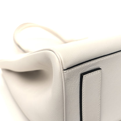 Versace Grained Calfskin La Medusa Chain Tote White 10 of 11