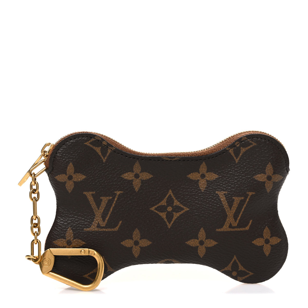 Monogram Bone Key Pouch