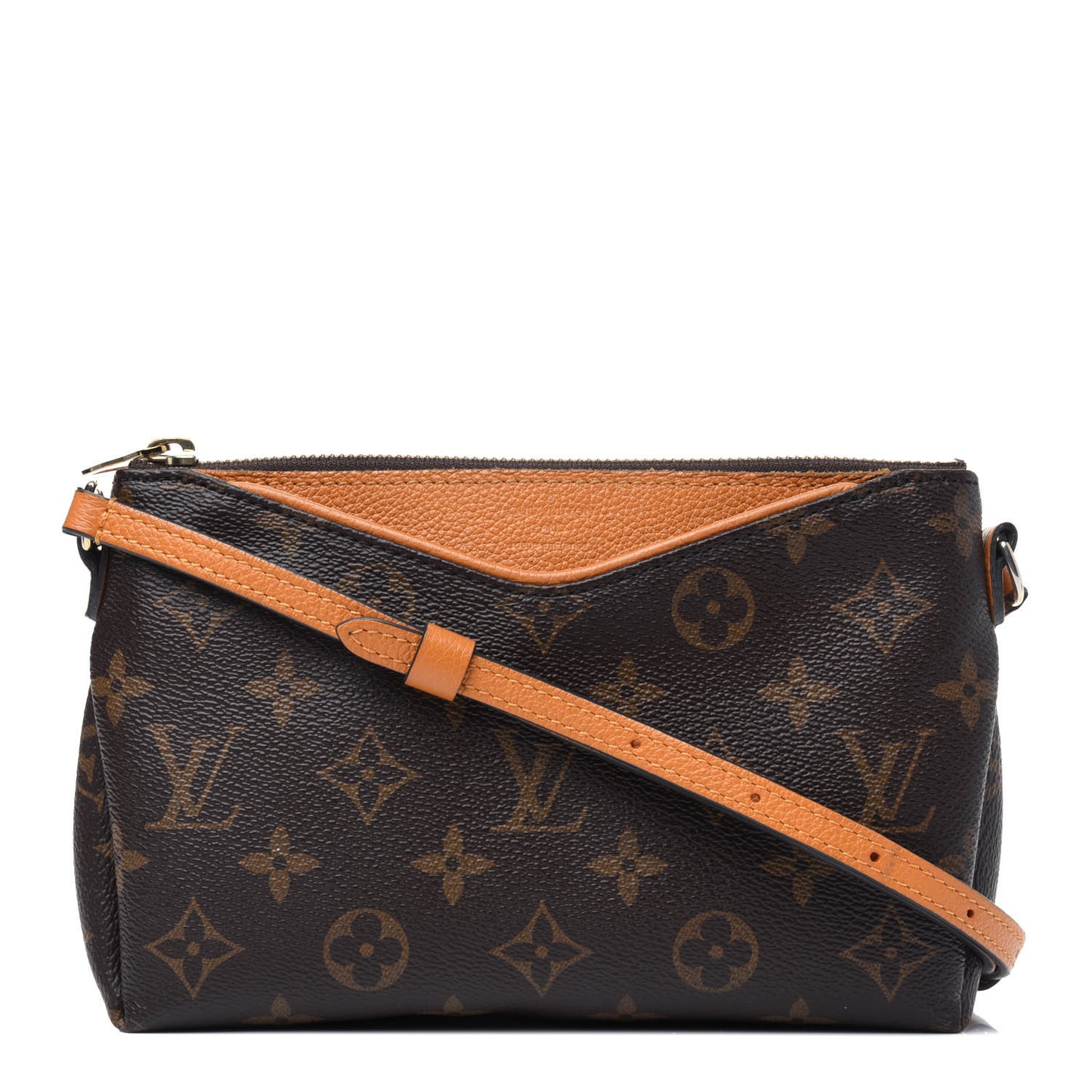 Monogram Pallas Clutch Saffron