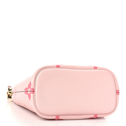 Louis Vuitton Empreinte Monogram Giant By The Pool Marshmallow Hobo PM Bouton De Rose 4 of 8