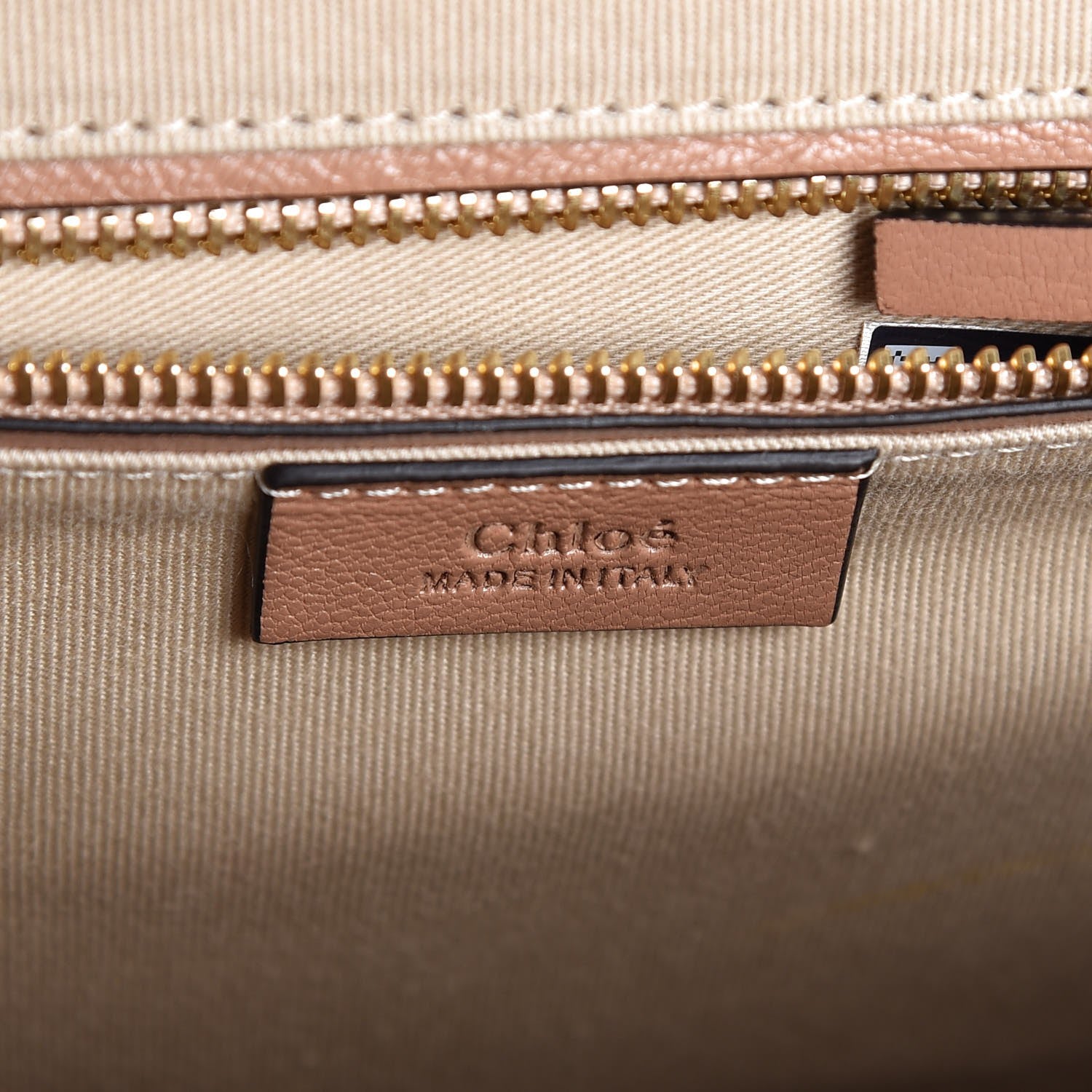 Chloe Goatskin Suede Medium Pixie Bag Nougat 6 of 7