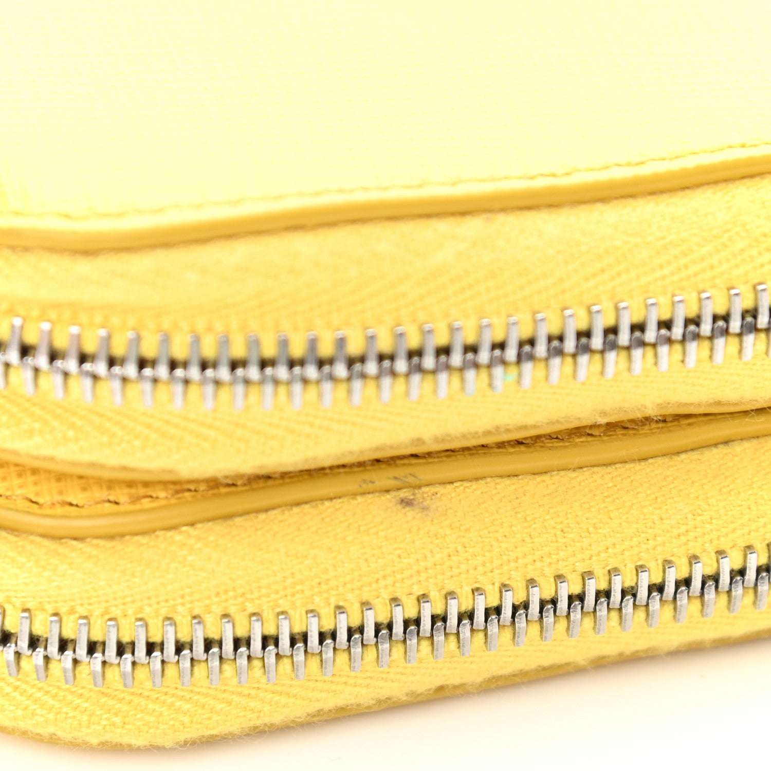 Prada Saffiano Mini Triangle Crossbody Pouch Sole 11 of 11