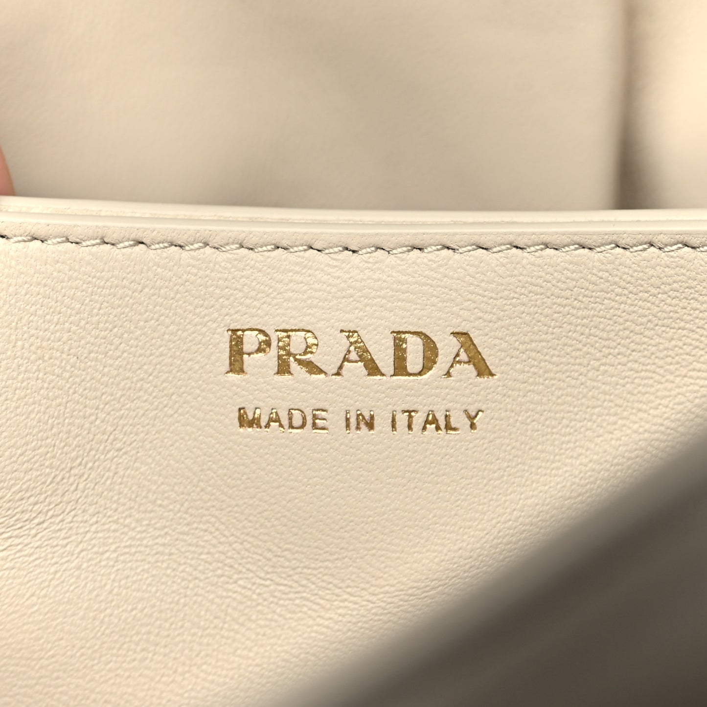 Nappa Small Dada Shoulder Bag Ivory