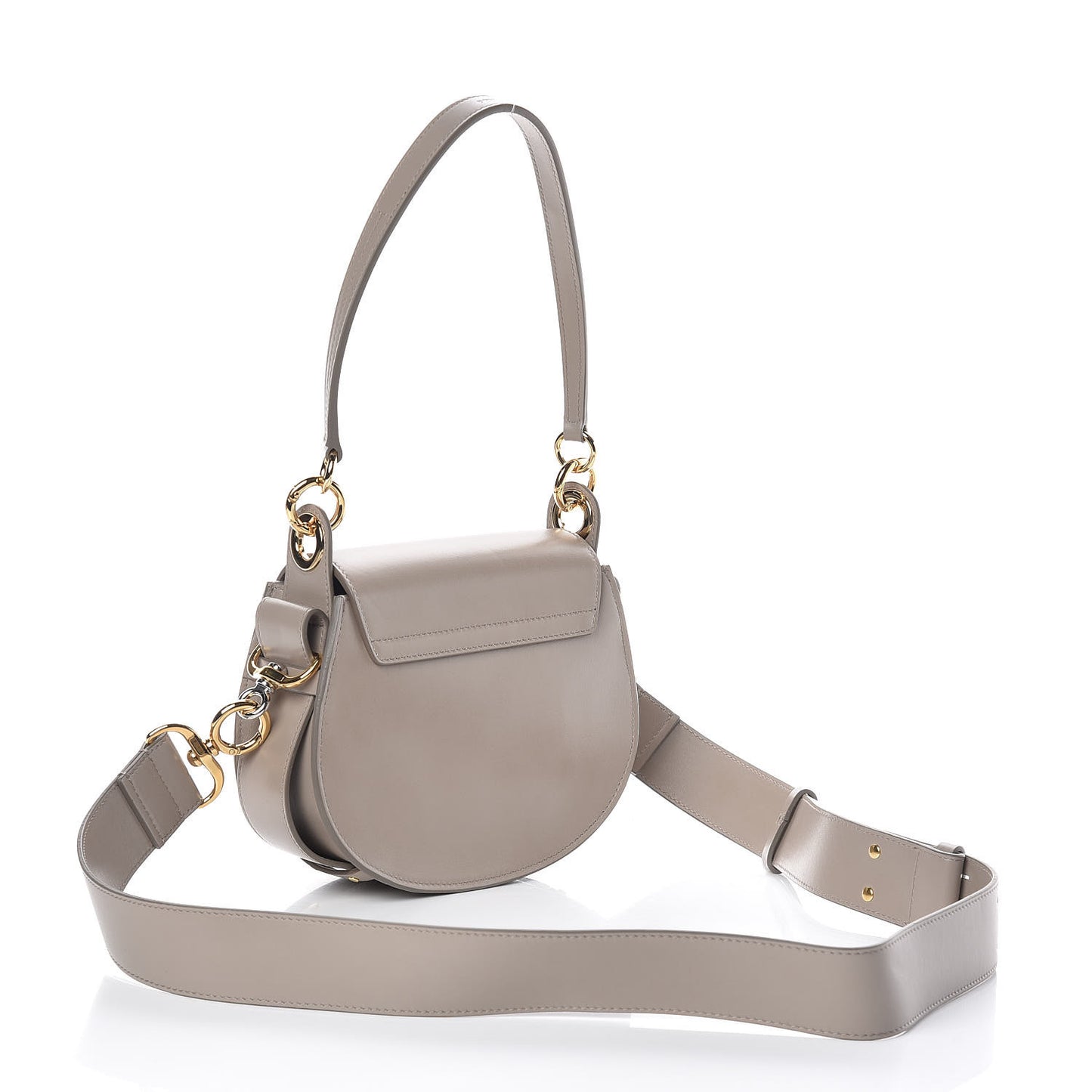 Calfskin Small Tess Bag Motty Grey
