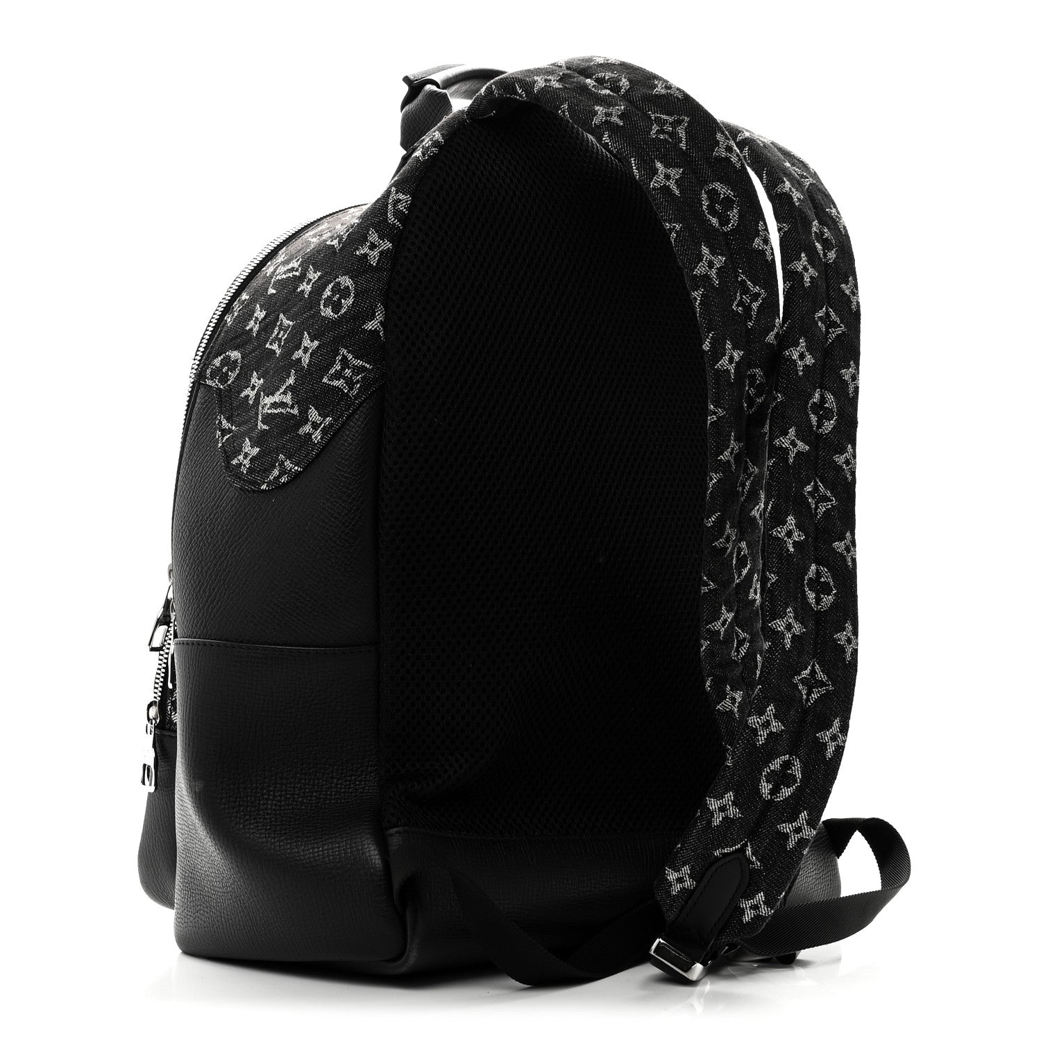 Louis Vuitton x NIGOLOUIS VUITTON x NIGO Taurillon Monogram Denim Drip Campus Backpack Black Black 3 of 9