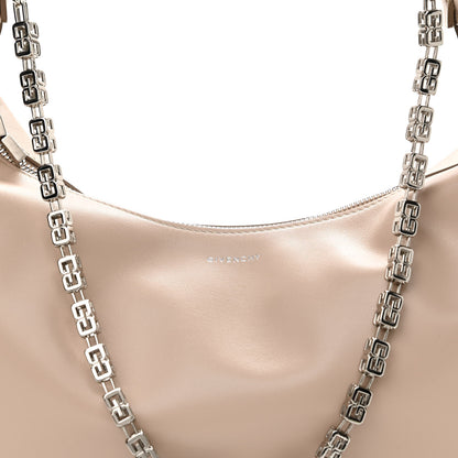 Givenchy Smooth Calfskin Medium Moon Cut Out Shoulder Bag Dune 7 of 9