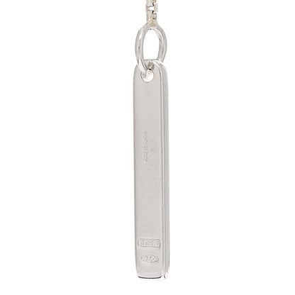 Gucci 18K White Gold 20mm Lariat Necklace 4 of 4