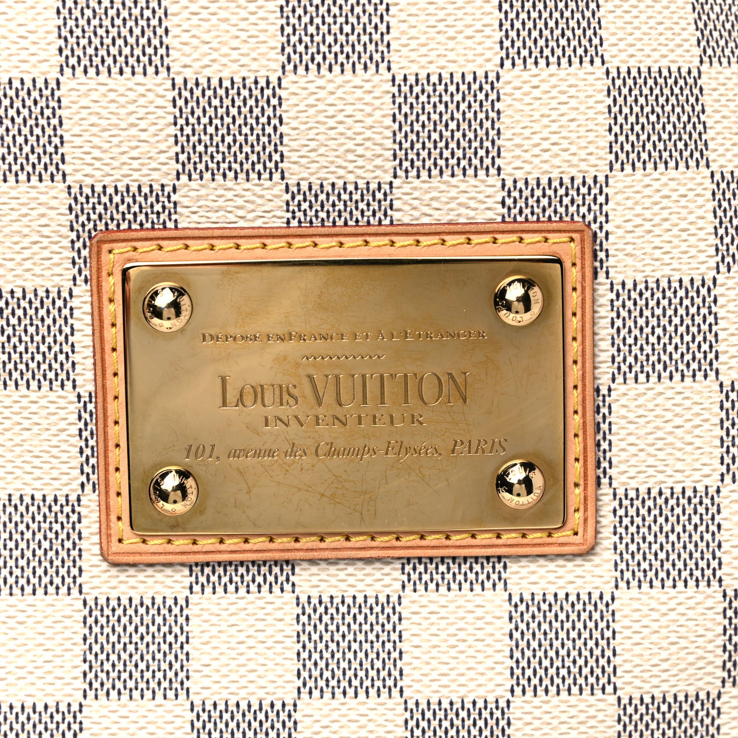 Damier Azur Galliera GM