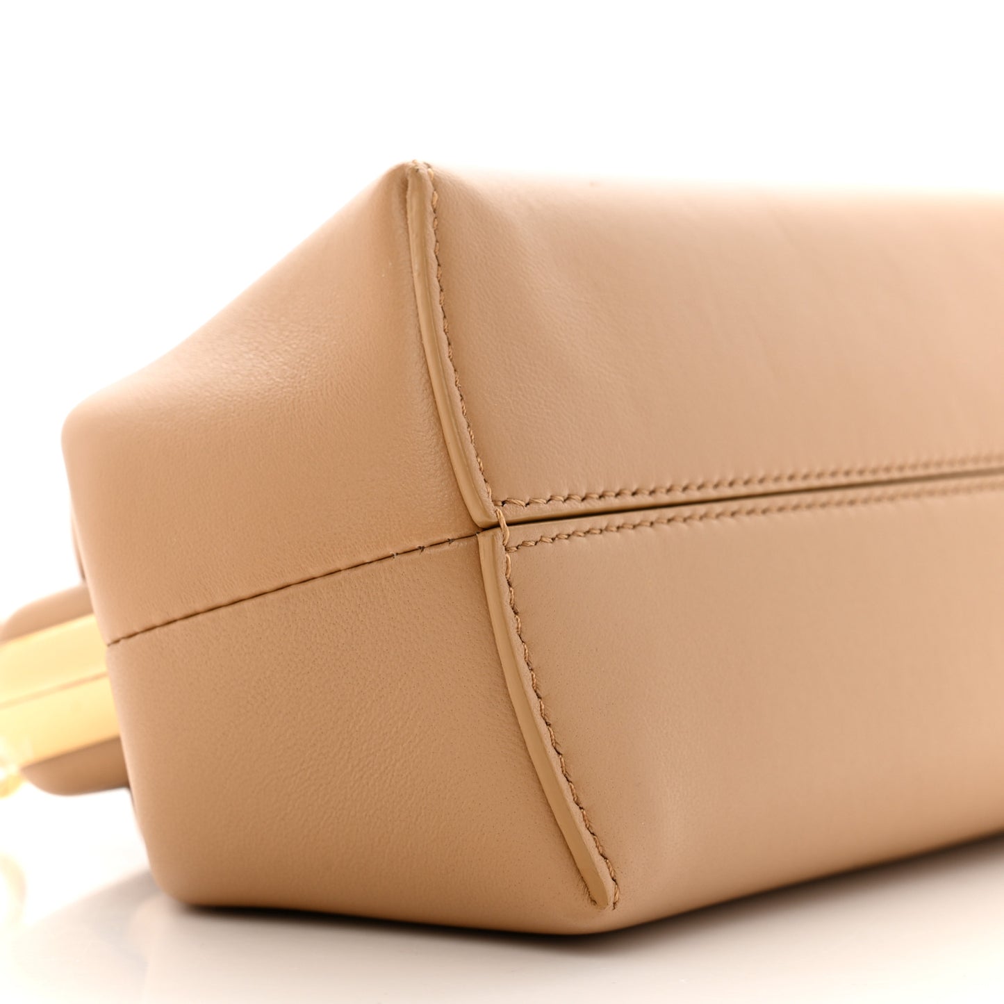 Shiny Nappa Small Fendi First Sand