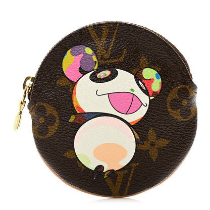 Louis Vuitton Monogram Panda Round Coin Purse 1 of 6