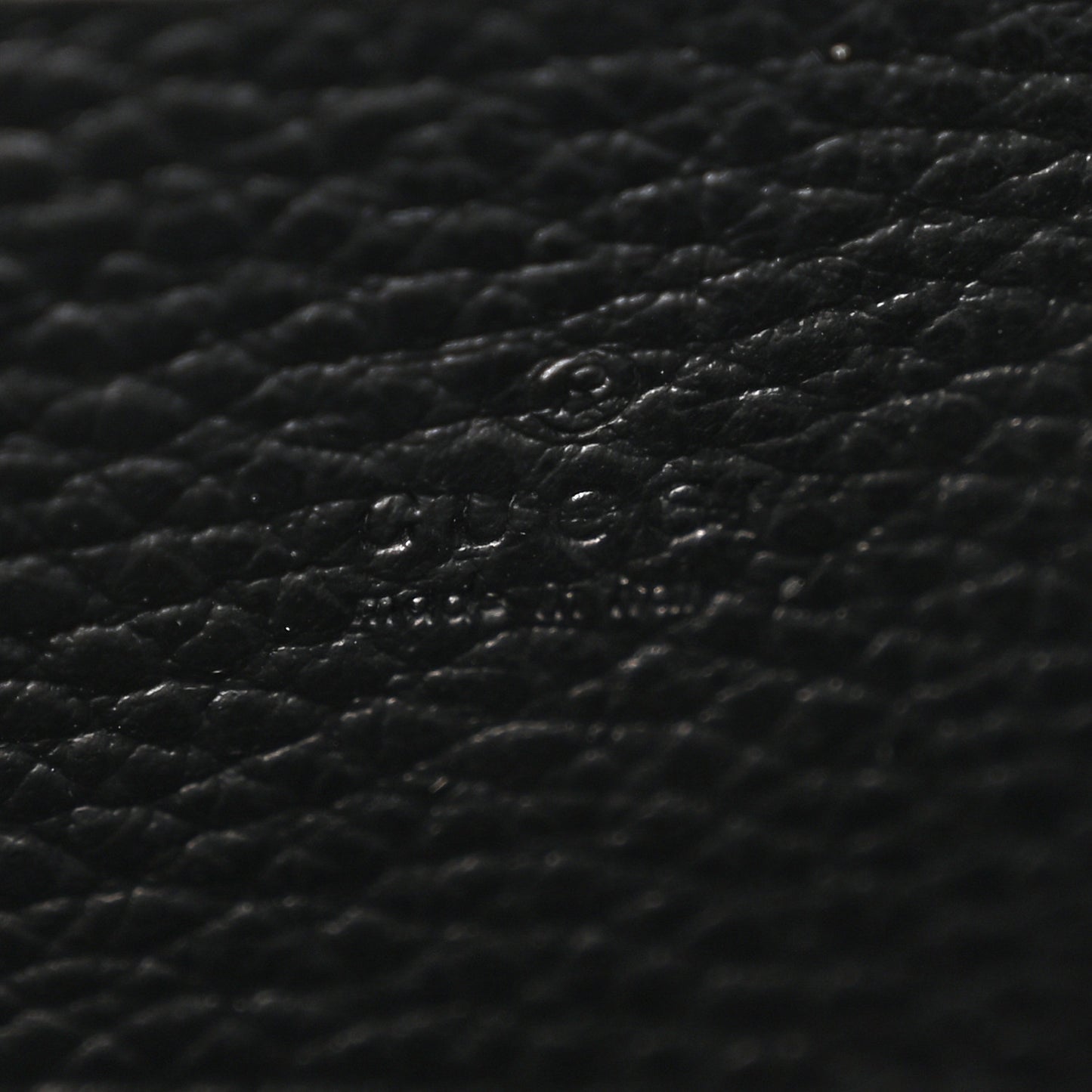 Calfskin Mini Dionysus Chain Wallet Black