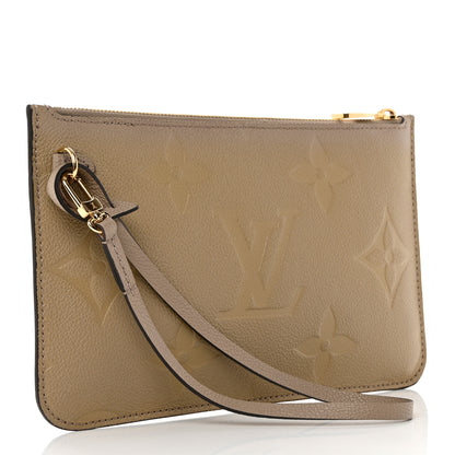 Louis Vuitton Empreinte Monogram Giant Neverfull MM Pochette Tourterelle 3 of 6