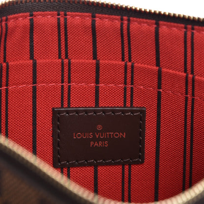Louis Vuitton Damier Ebene Neverfull MM GM Pochette 6 of 8