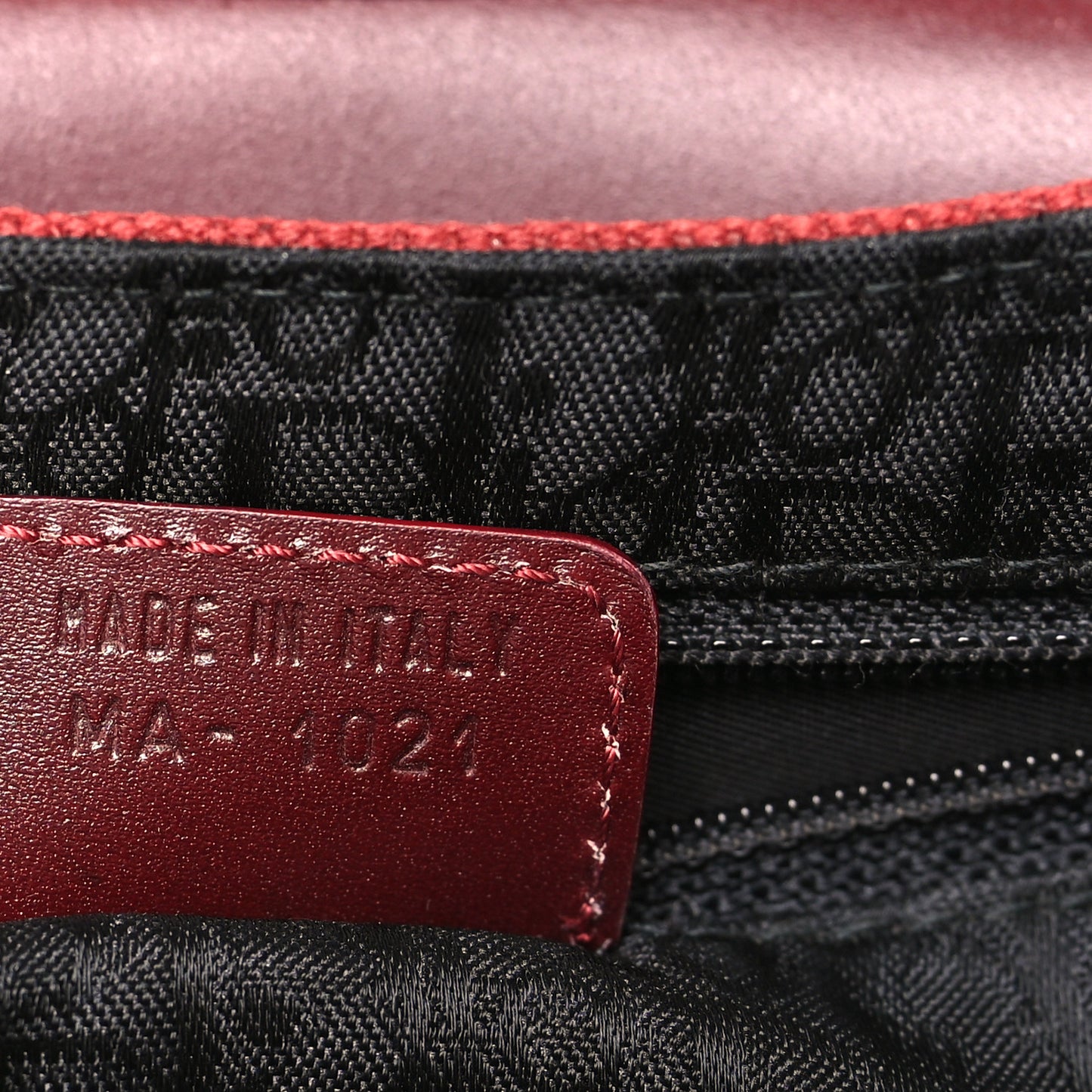 Canvas Calfskin Street Chic Columbus Ave Burgundy