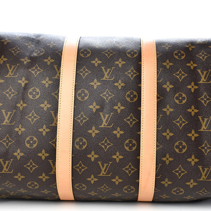 Louis Vuitton Monogram Keepall Bandouliere 55 15 of 16