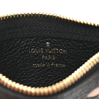 Louis Vuitton Empreinte Monogram Giant Key Pouch Black Beige 5 of 6