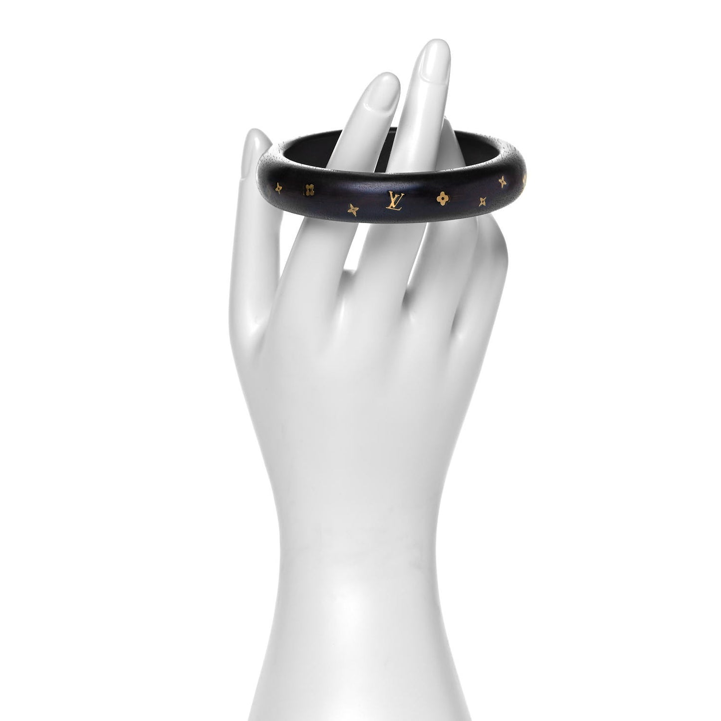 Tiger Wood Brass Medium Silvania Bangle TPM