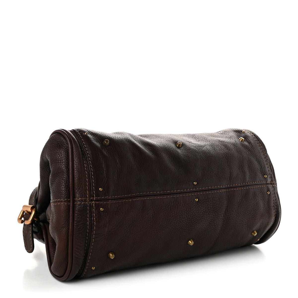 Chloe Calfskin Medium Paddington Satchel Chocolate 4 of 10