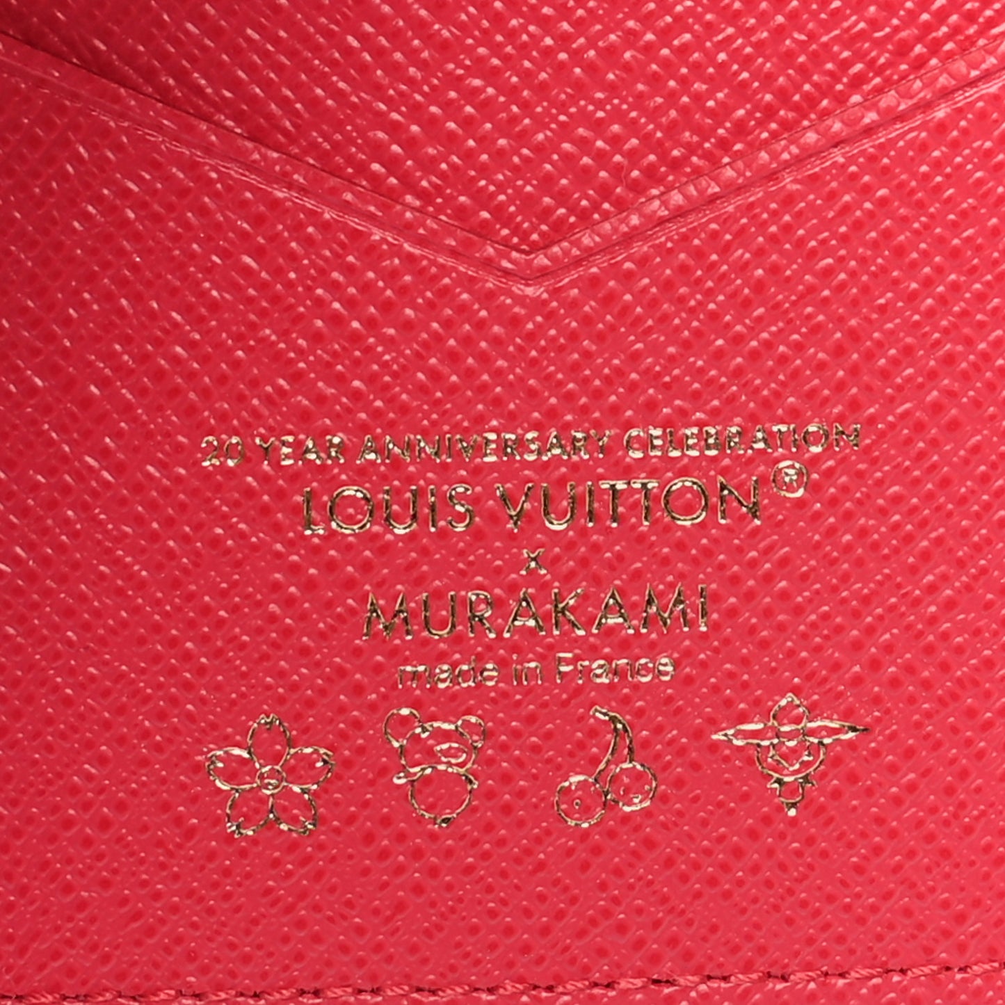 LV X TM Monogram Cerises Passport Cover