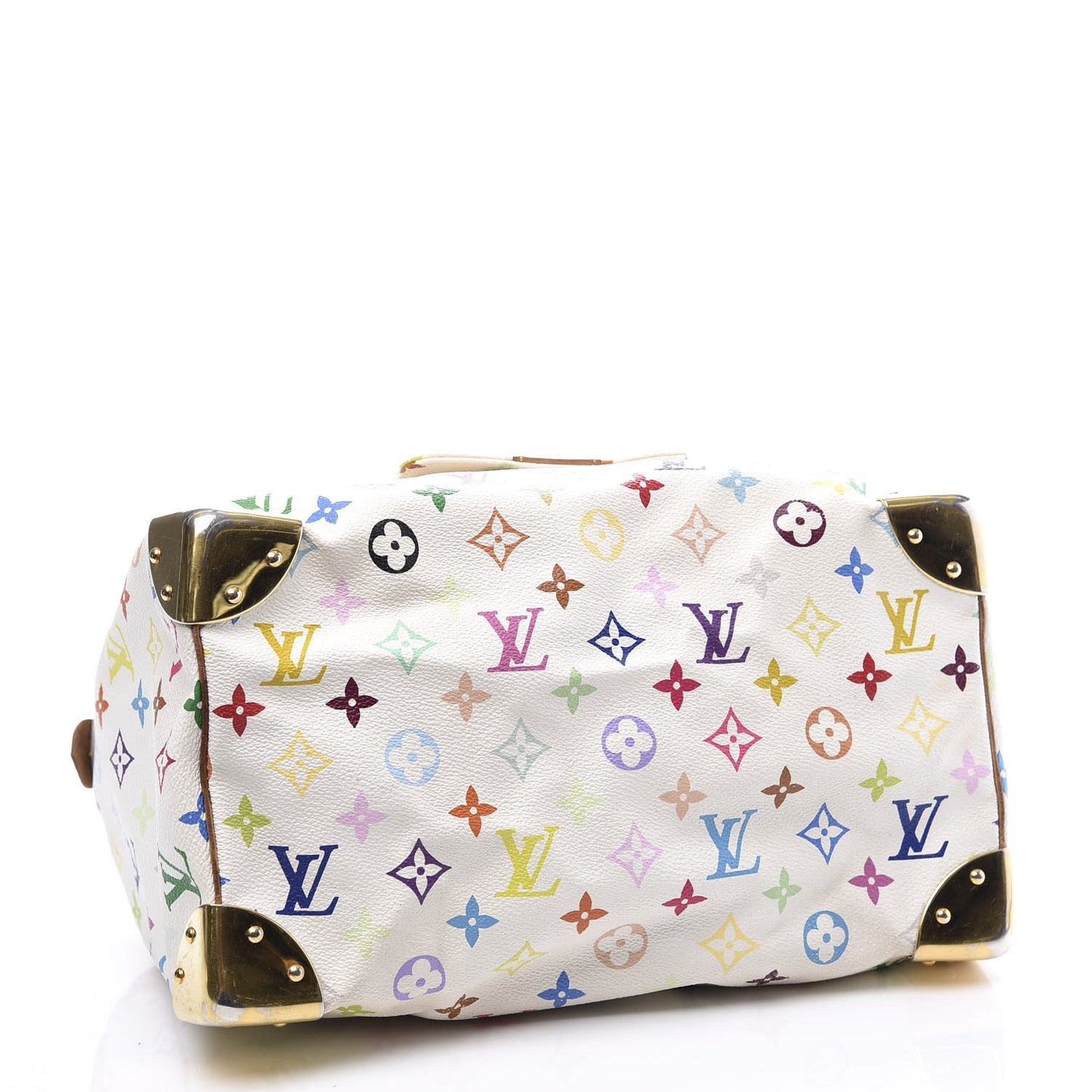 Monogram Multicolor Speedy 30 White