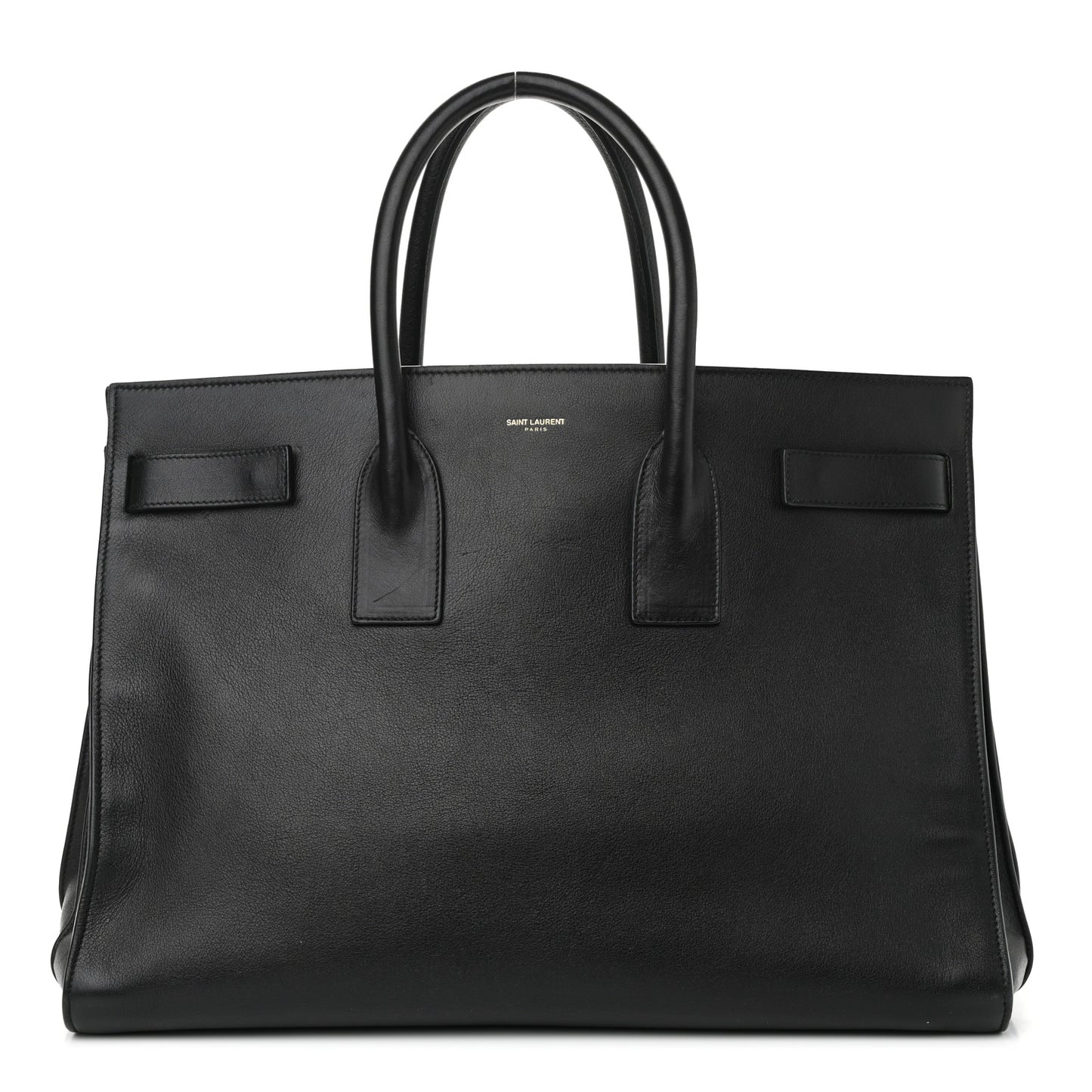 Calfskin Large Sac De Jour Carryall Black