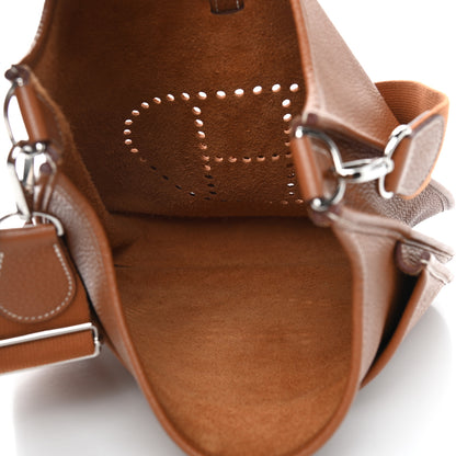 Hermes Taurillon Clemence Evelyne III GM Gold 5 of 8