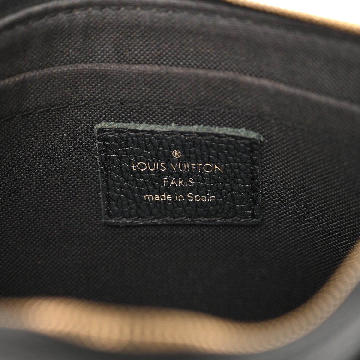 Louis Vuitton Monogram Pallas Clutch Black 6 of 10