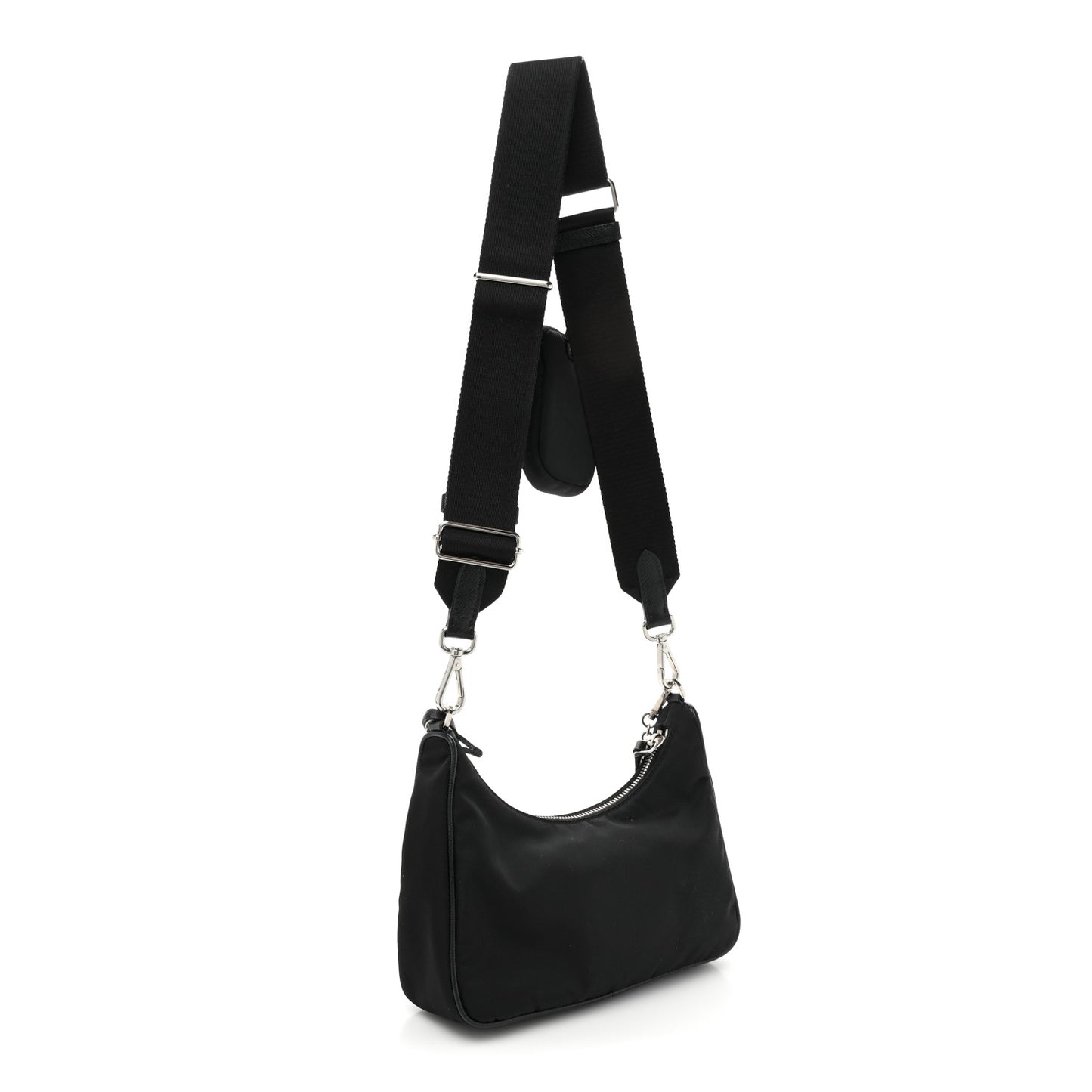 Nylon Re-Edition 2005 Shoulder Bag Black