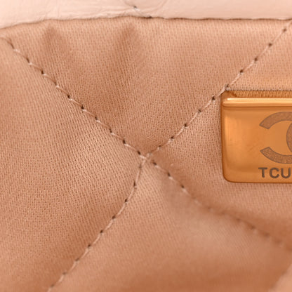 Chanel Calfskin Quilted Small Chanel 22 White 7 of 11