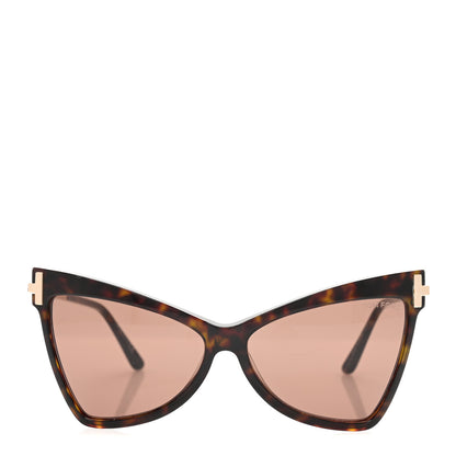Tom Ford Acetate Tallulah TF767 Sunglasses Tortoise 2 of 7