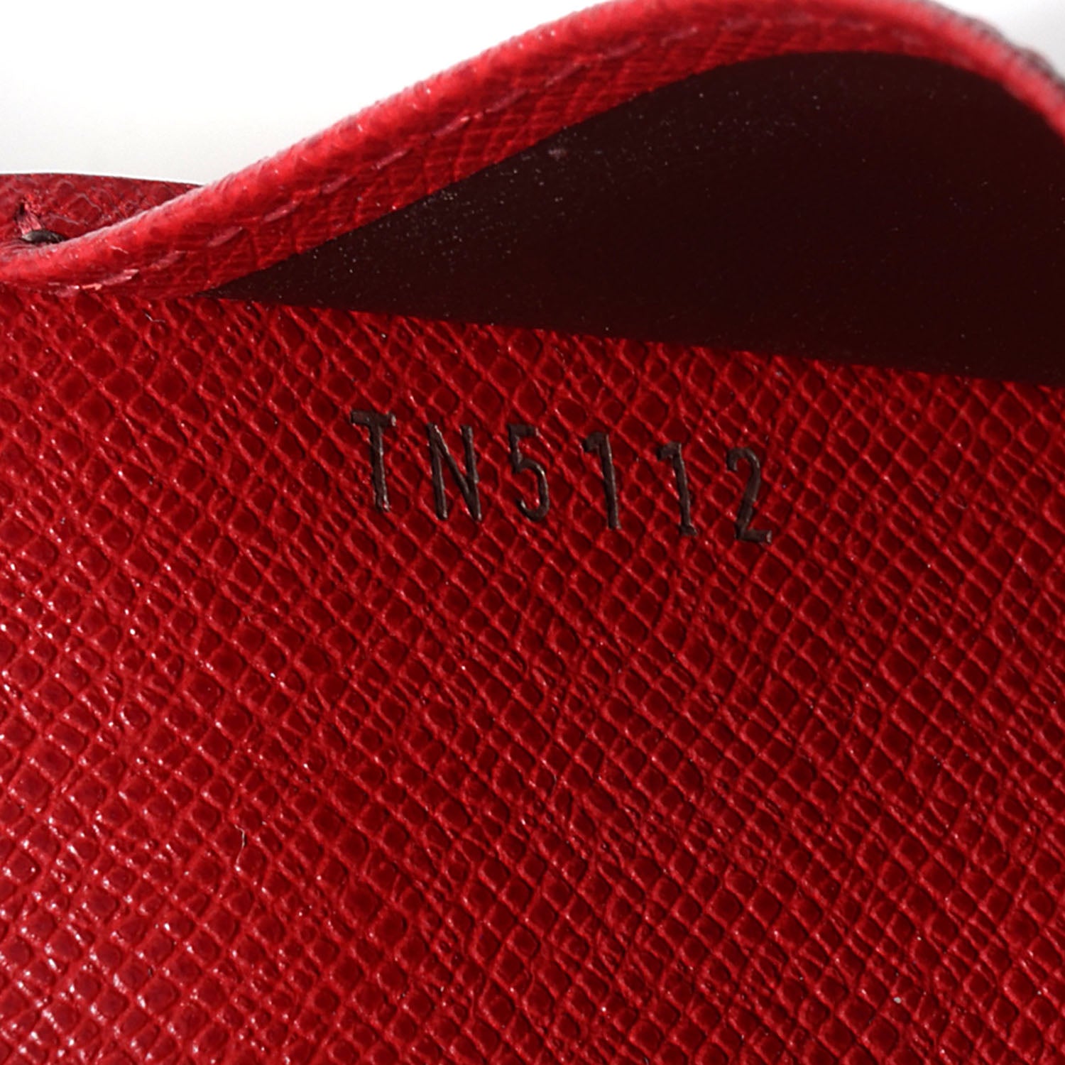 Louis Vuitton Monogram Josephine Wallet Red 7 of 8