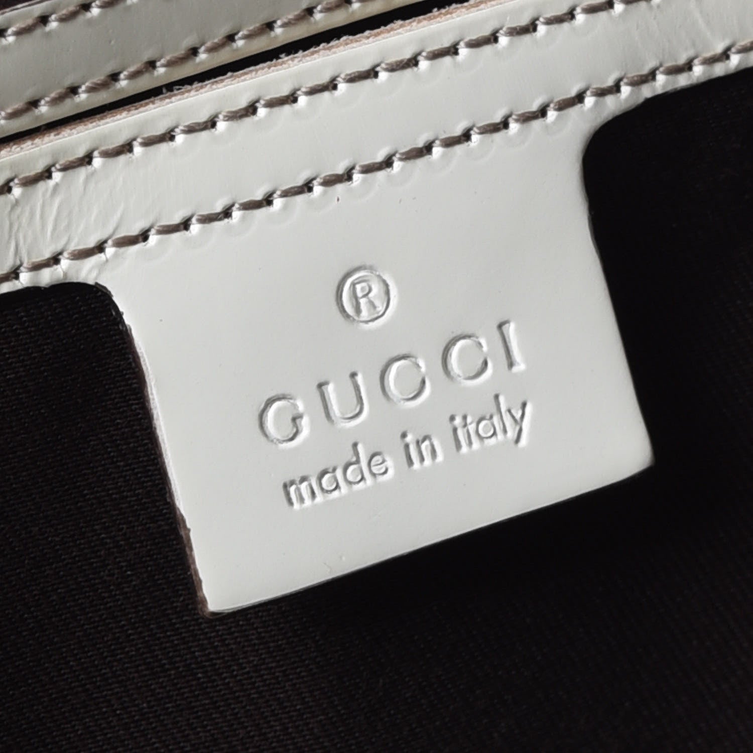 Gucci Monogram Large Joy Shoulder Bag White 8 of 11