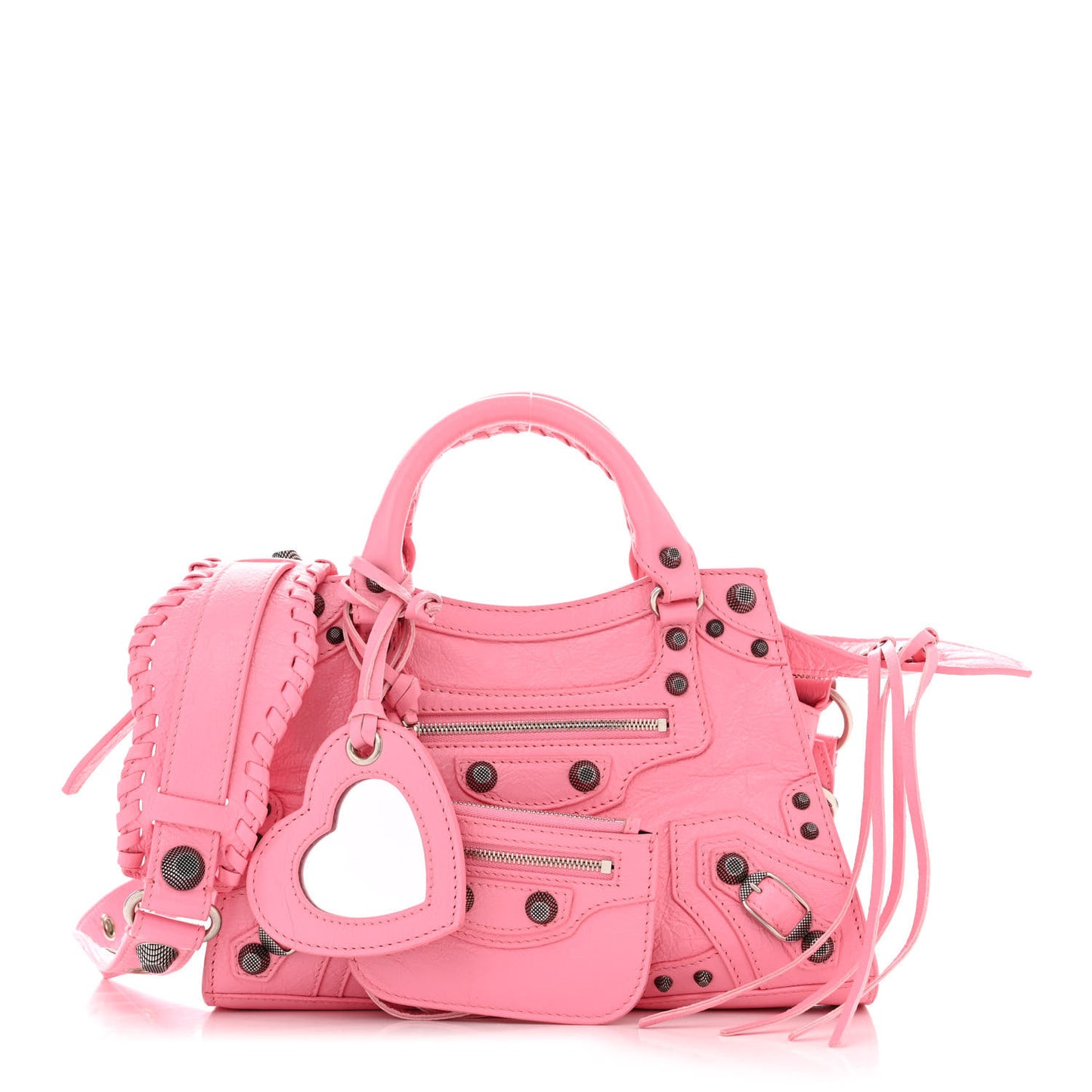 Agneau Arena Neo Cagole Handbag XS Sweet Pink
