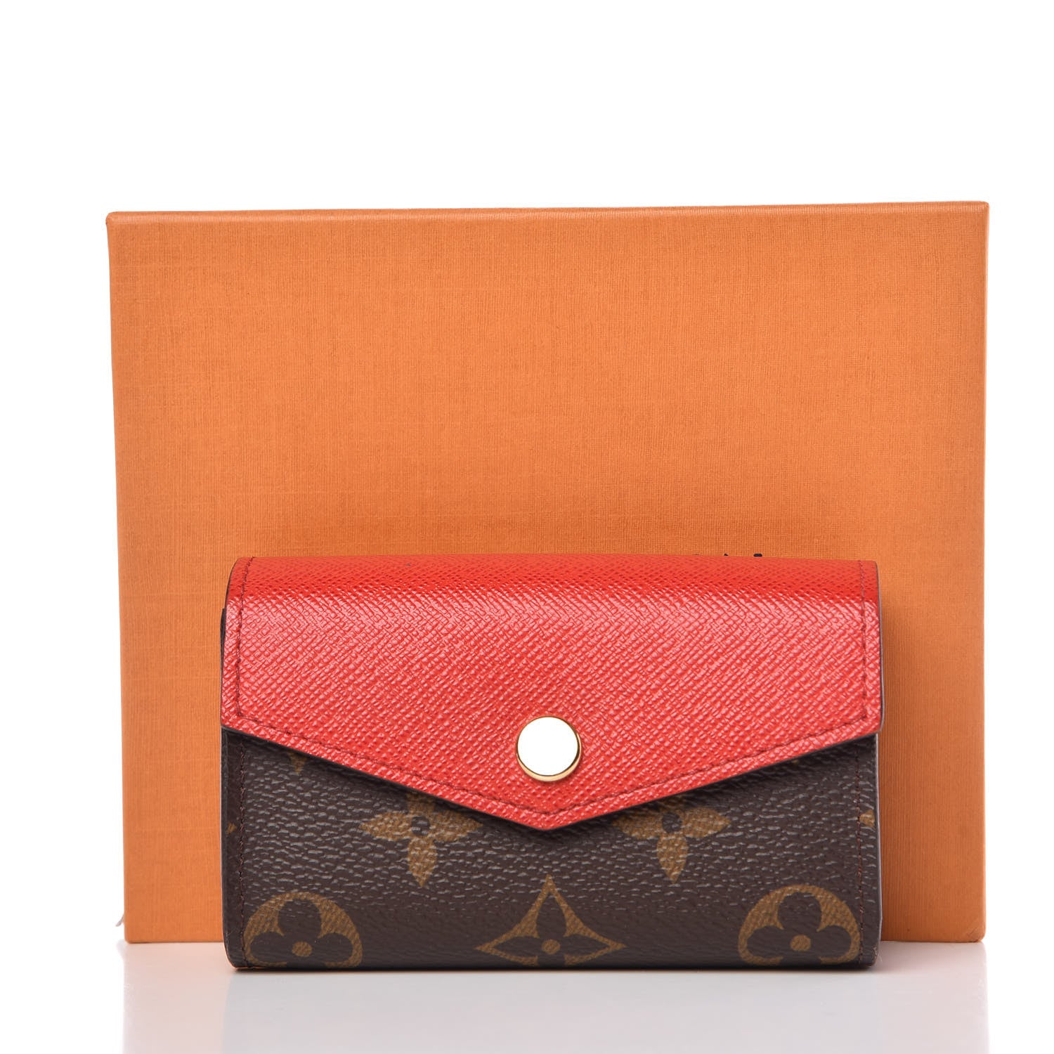 Louis Vuitton Monogram Sarah Multicartes Coquelicot 8 of 8