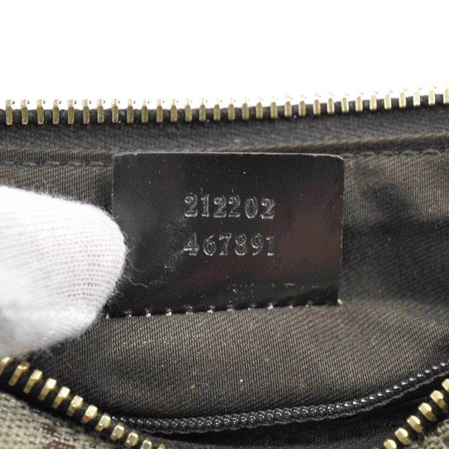 Monogram Hearts Wristlet