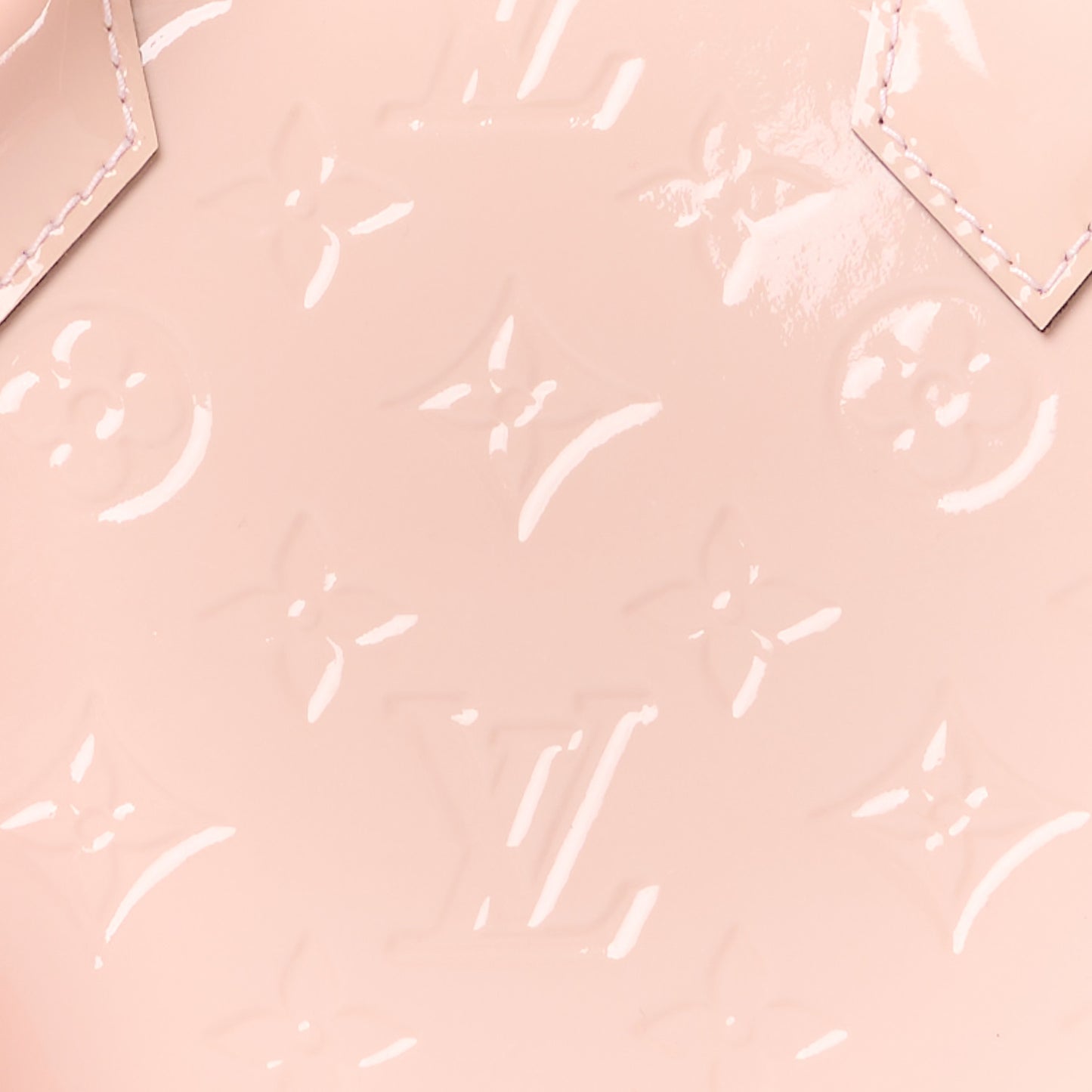 LOUIS VUITTON Vernis Alma BB Rose Ballerine