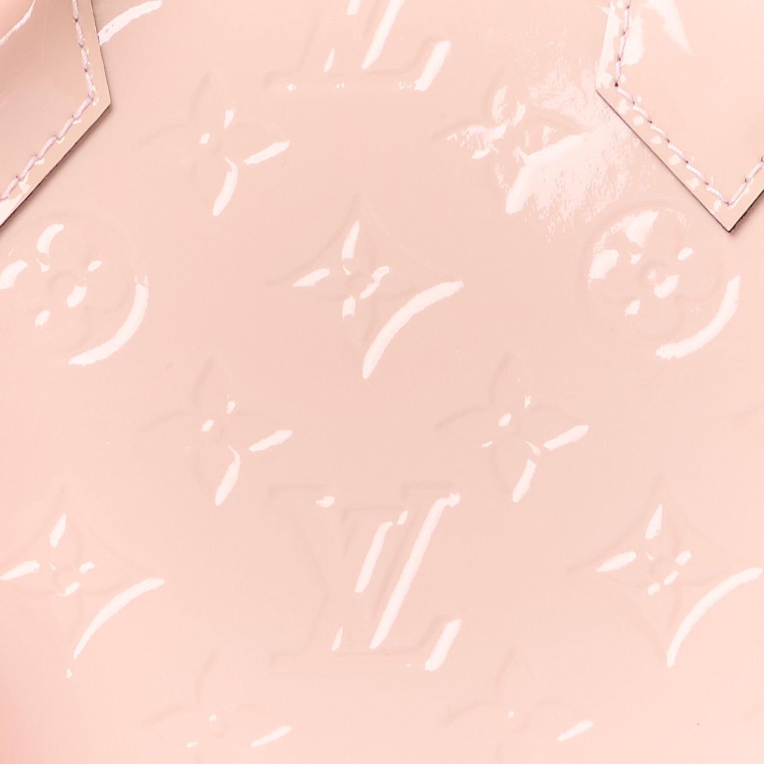 Louis Vuitton LOUIS VUITTON Vernis Alma BB Rose Ballerine 10 of 12
