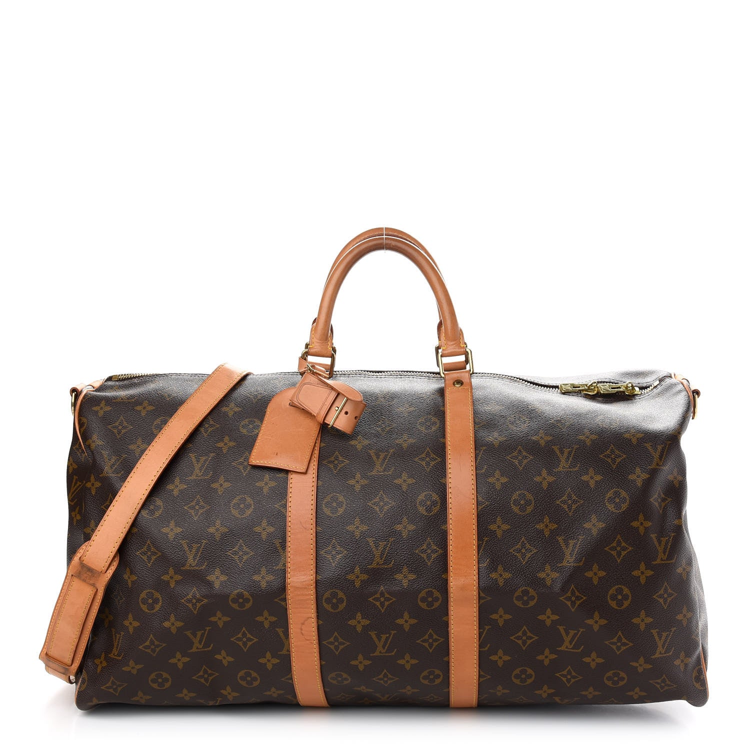 Louis Vuitton Monogram Keepall Bandouliere 55 1 of 12
