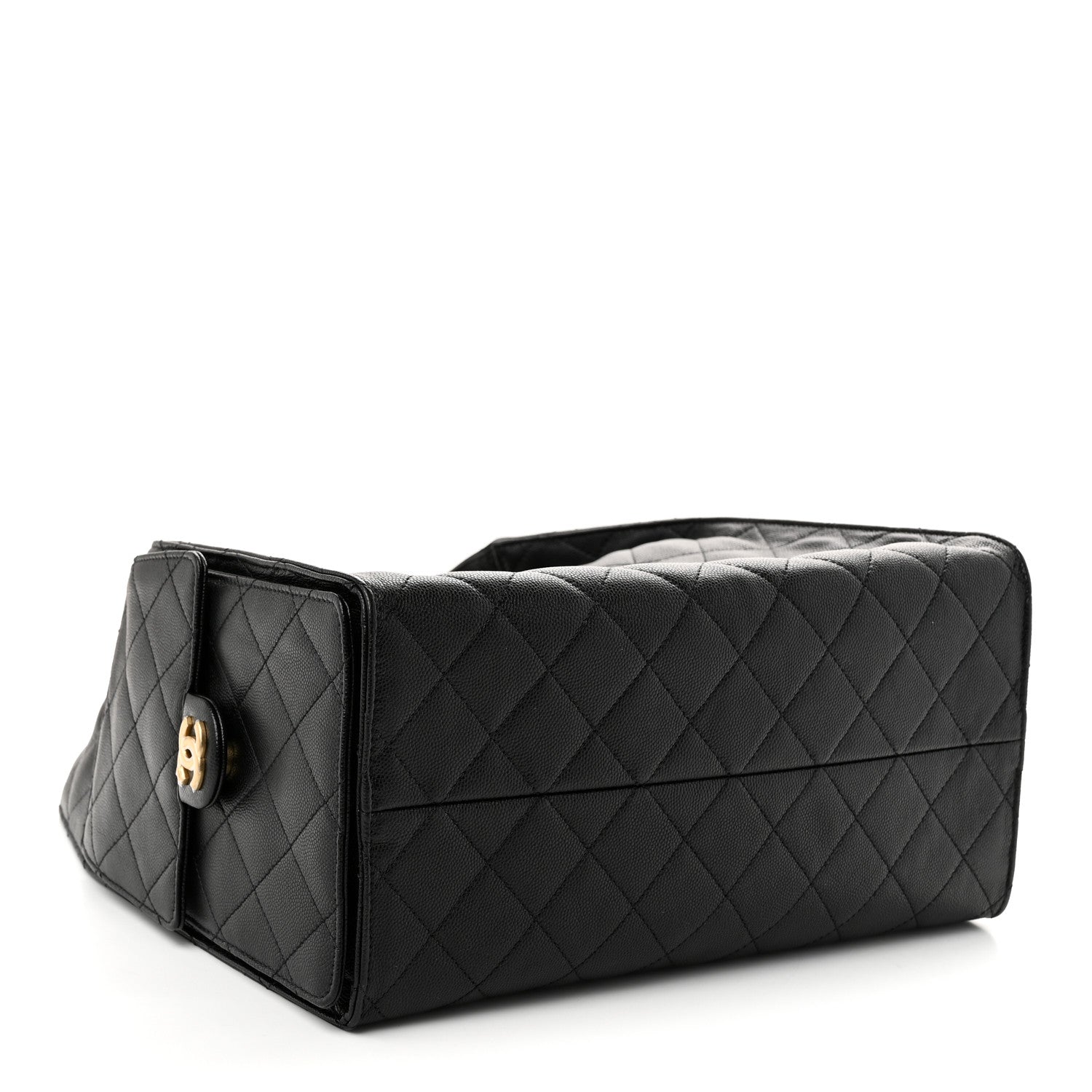 Chanel Caviar Quilted Medium Chanel 25 Handbag Black 5 of 11