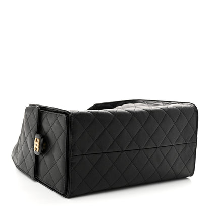 Chanel Caviar Quilted Medium Chanel 25 Handbag Black 5 of 11