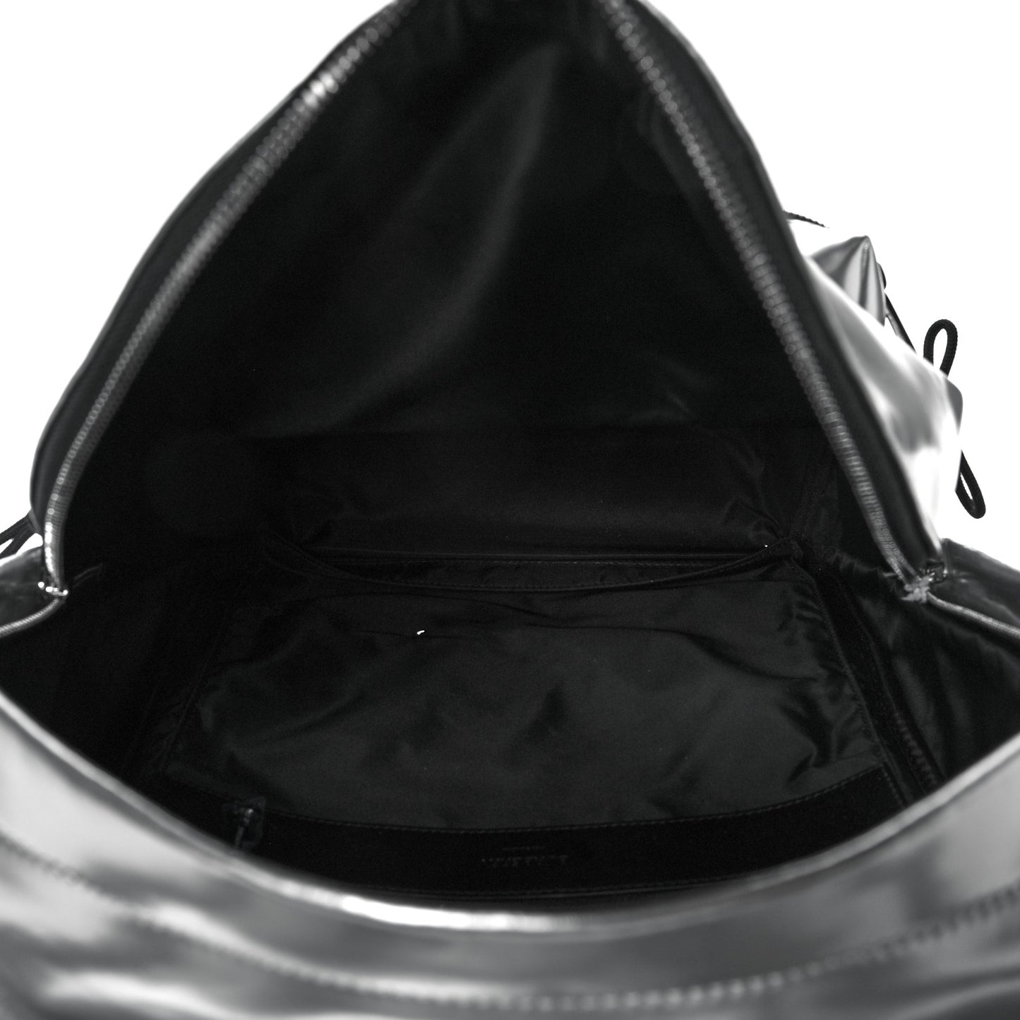 Coated Canvas Jett Backpack Silver