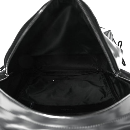 Burberry Coated Canvas Jett Backpack Silver 4 of 9