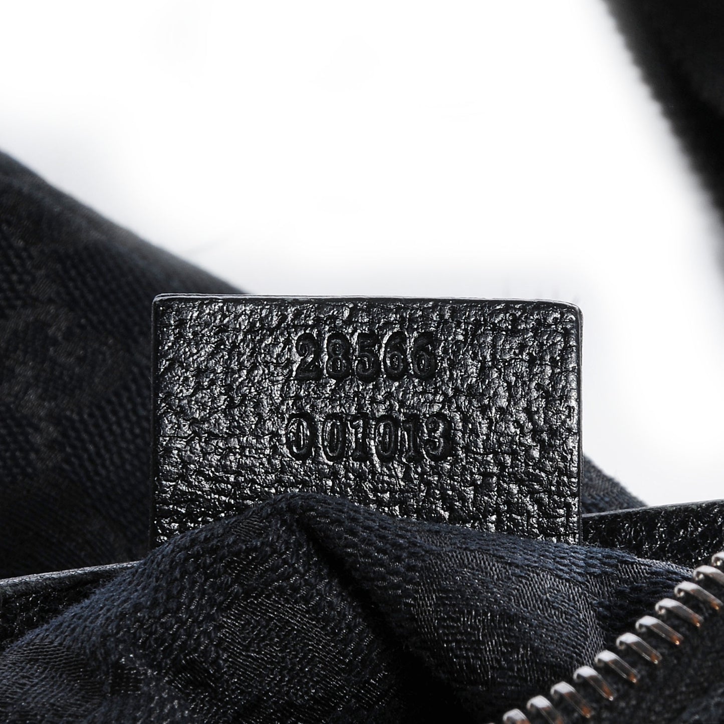Monogram Belt Bag Black