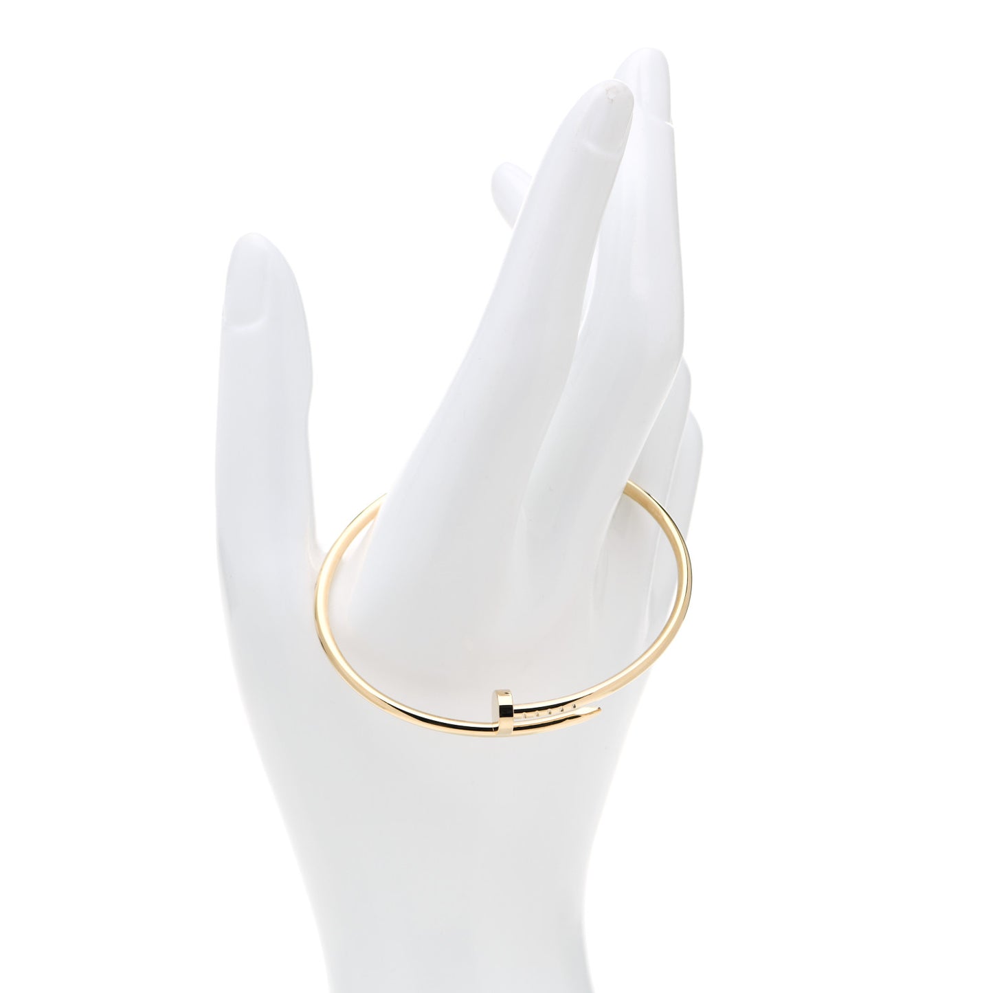 18K Yellow Gold Small Juste Un Clou Bracelet 17